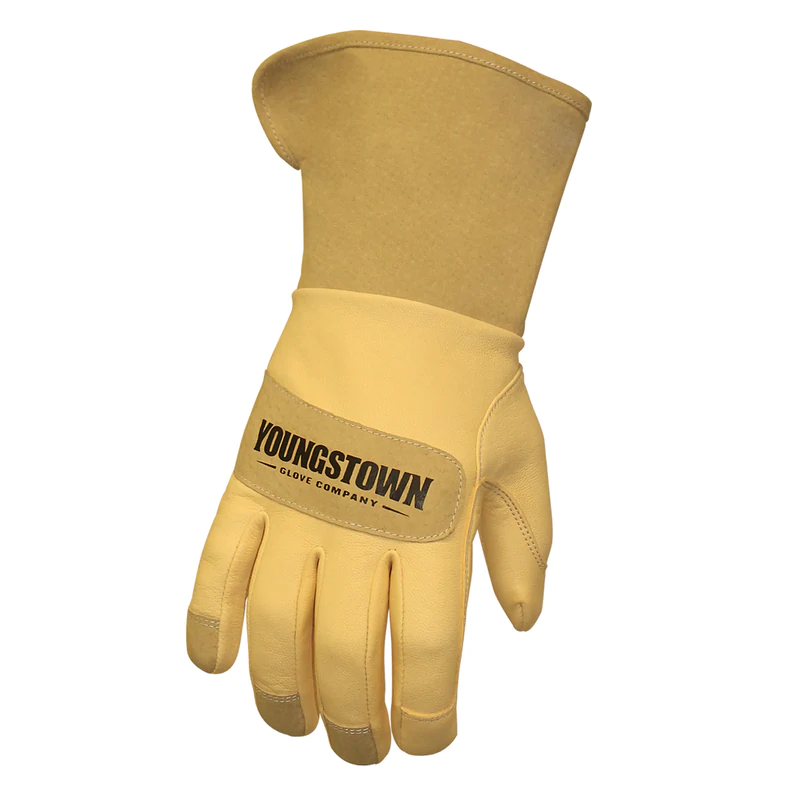 YOUNGSTOWN GLOVE COMPANY Leather Utility Wide-Cuff Glove 1 Wide-Cuff Glove