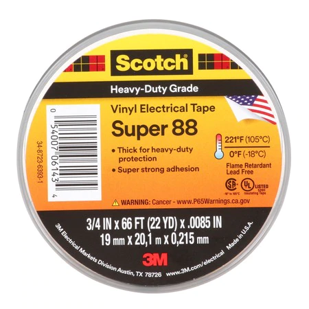 SCOTCH Super 88 Electrical Tape 1 Electrical Tape
