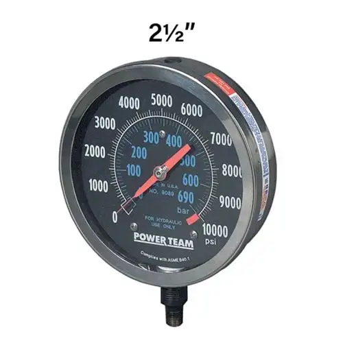 SPX 2.5" 10,000 PSI Pressure Gauge 1 Pressure Gauge