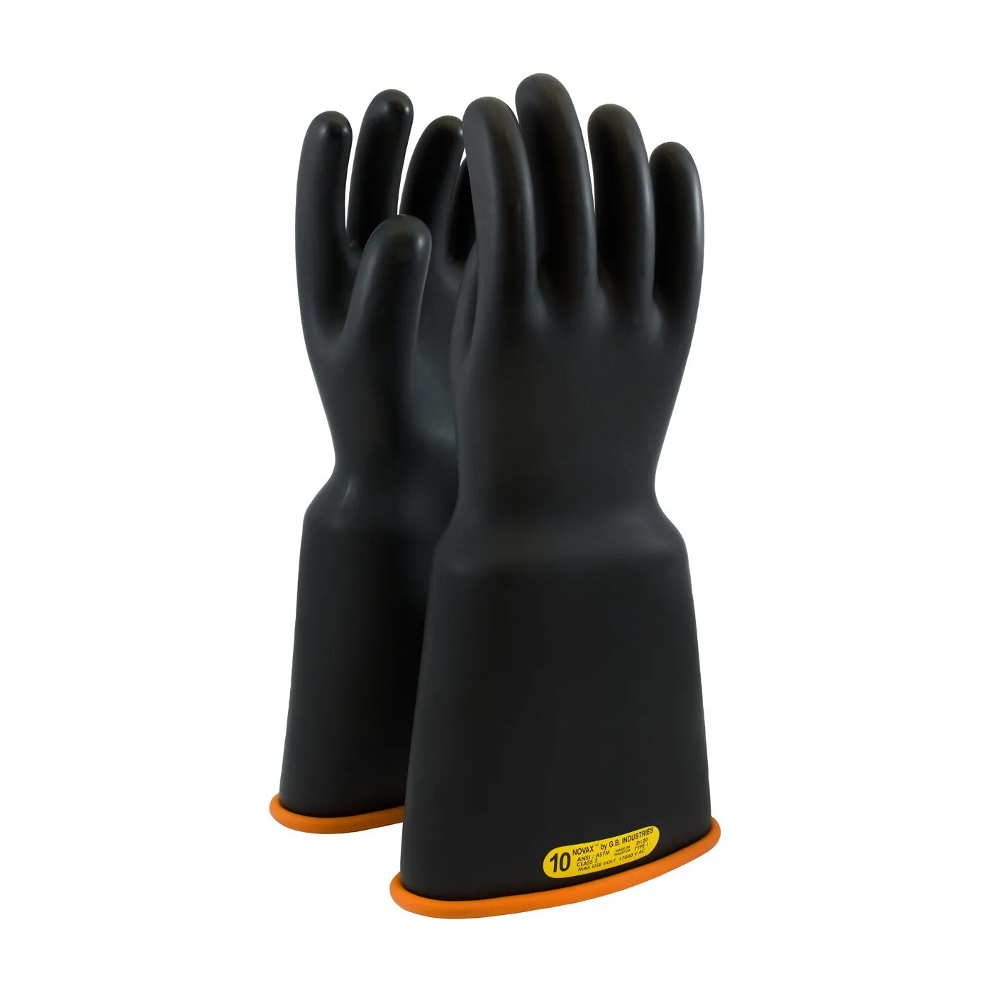 NOVAX Class 2 Rubber Insulating Glove w/Bell Cuff-16" 1 NOVAX Class 2 Rubber Insulating Glove w/Bell Cuff-16"