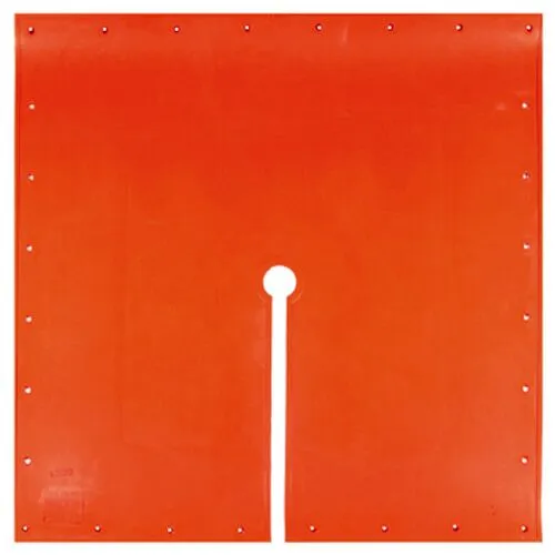 SALISBURY Slotted Style, Class 4 Blankets, Orange, 22" X 22"
