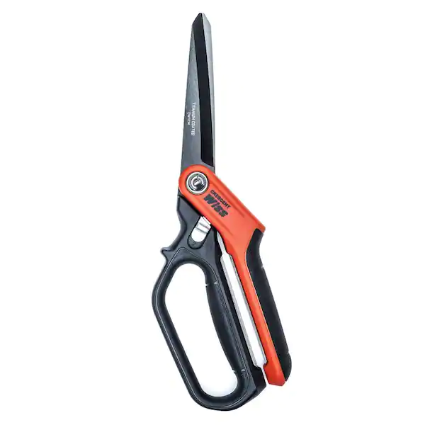 CRESCENT WISS 11" Heavy-Duty Titanium Coated Tradesman Shears 1 CRESCENT WISS 11" Heavy-Duty Titanium Coated Tradesman Shears