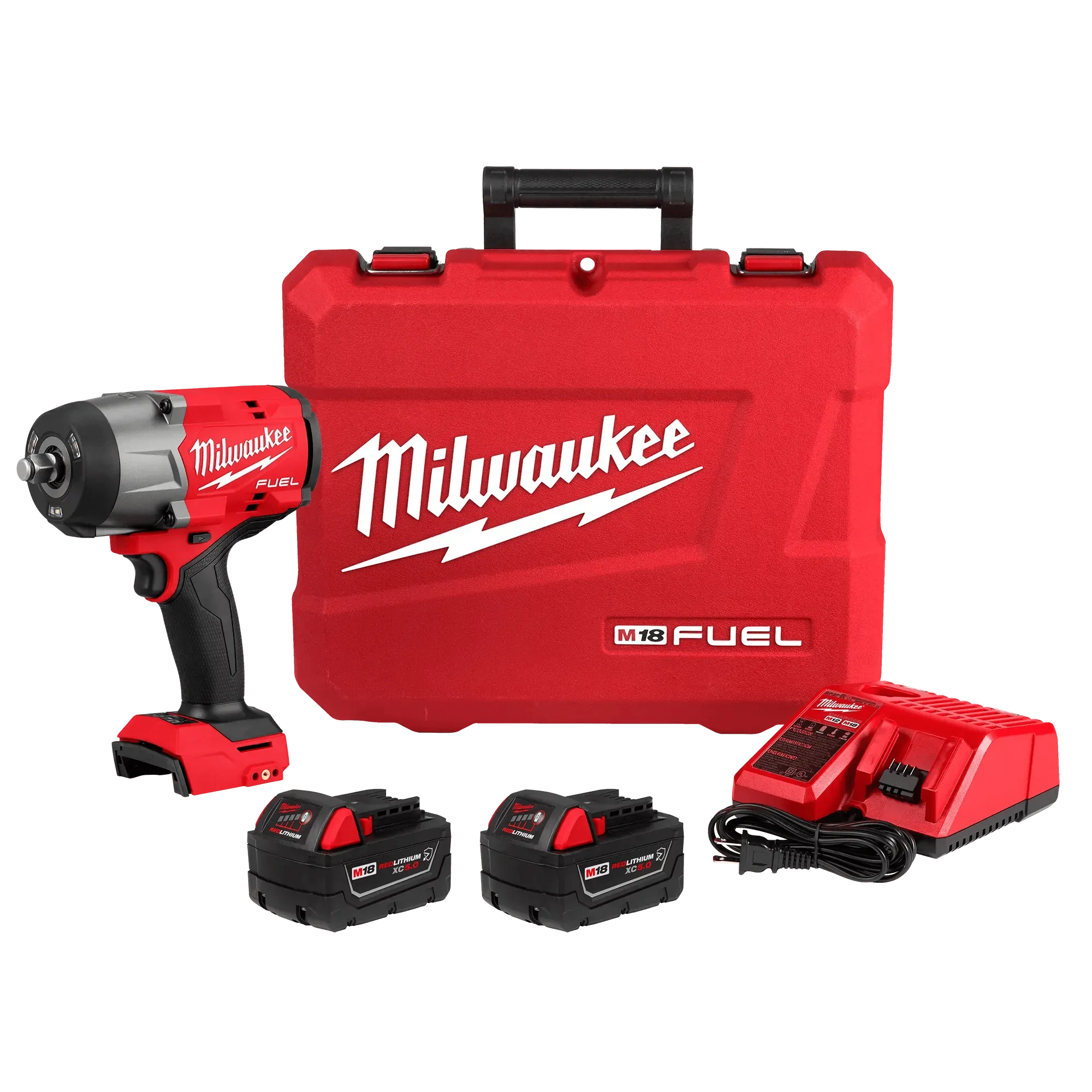 MILWAUKEE M18 FUEL High Torque 1/2" Impact Wrench with Friction Ring 1 High Torque Impact Wrench