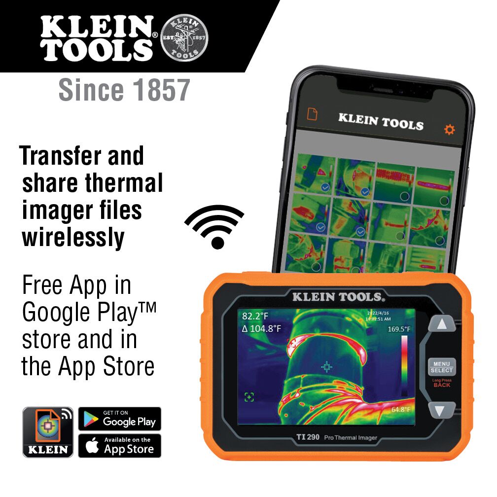 KLEIN TOOLS Rechargeable Pro Thermal Imager 6 KLEIN TOOLS Rechargeable Pro Thermal Imager - Image 6