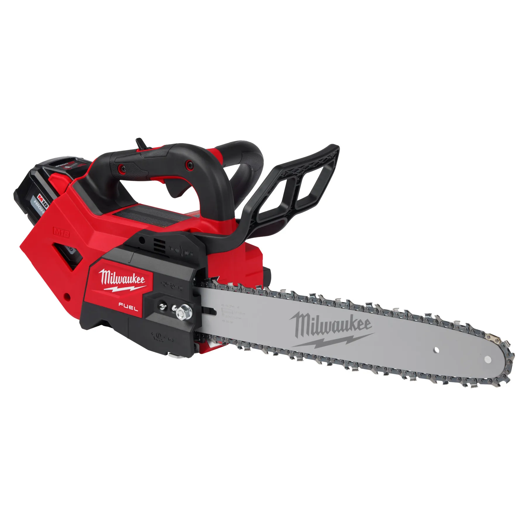 MILWAUKEE M18 FUEL 14" Top Handle Chainsaw Kit 1 Milwaukee Top Handle Chainsaw