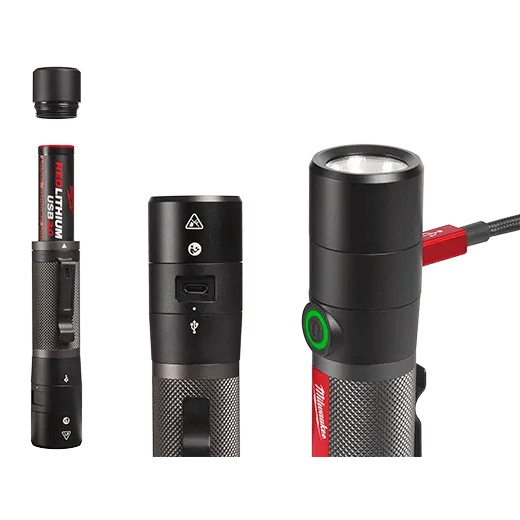 MILWAUKEE USB Rechargeable 800L Compact Flashlight 3 MILWAUKEE USB Rechargeable 800L Compact Flashlight - Image 3