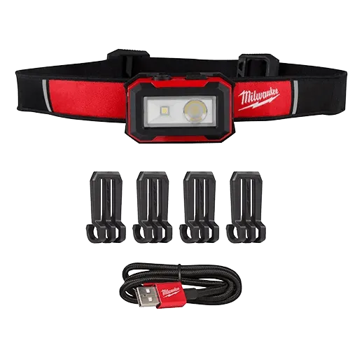 MILWAUKEE Rechargeable Magnetic Headlamp And Task Light 1 Headlamp