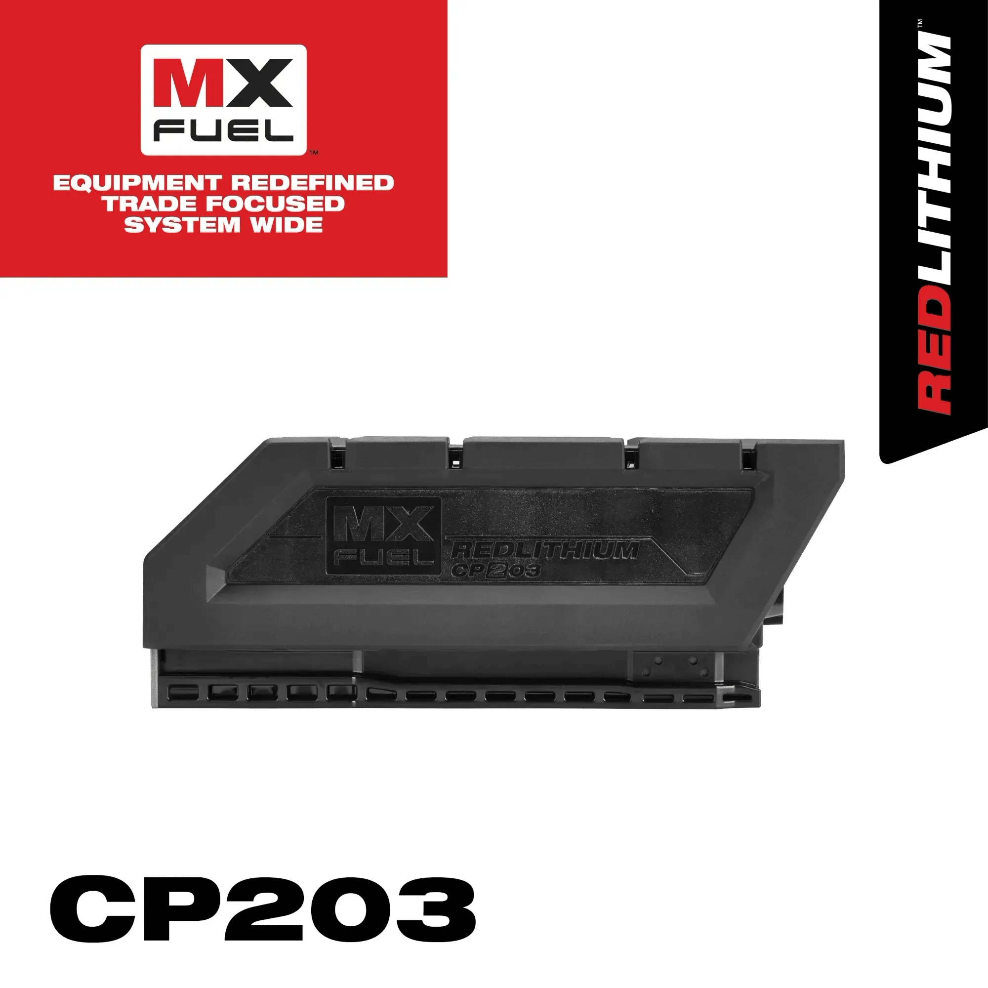 MILWAUKEE MX Fuel REDLITHIUM™ CP203 Battery Pack 1 MX Fuel Battery