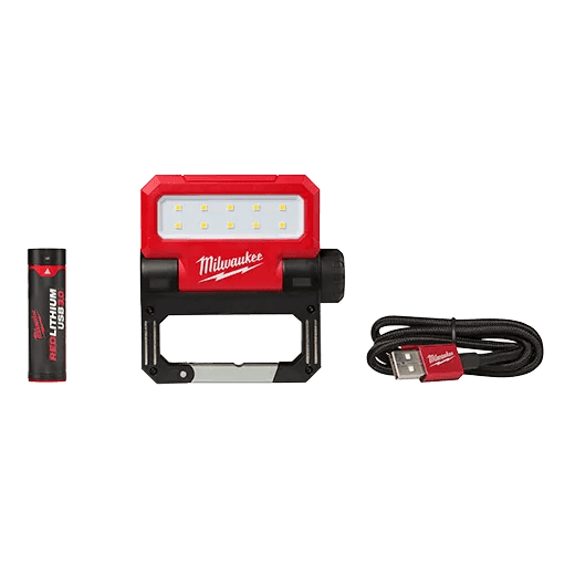 MILWAUKEE REDLITHIUM™ USB ROVER™ Pivoting Flood Light 1 Flood Light