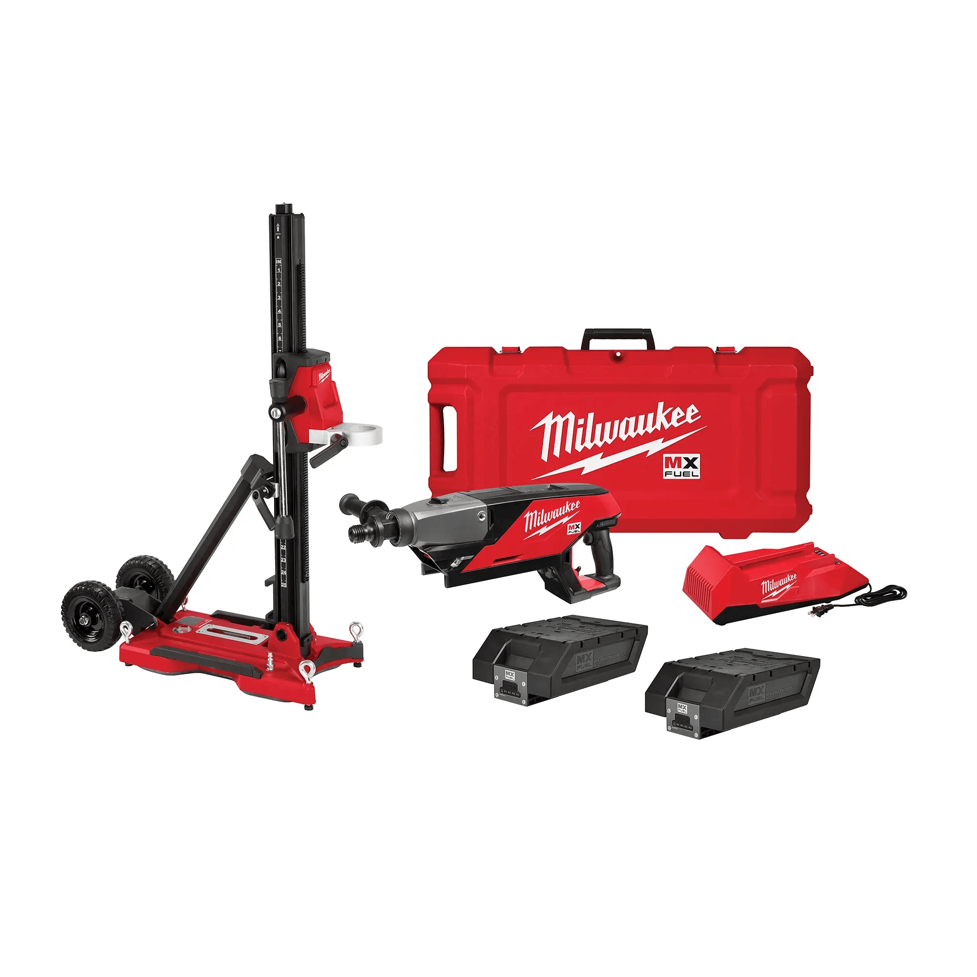 MILWAUKEE MX FUEL™ Handheld Core Drill Kit w/ Stand 1 Core Drill Kit