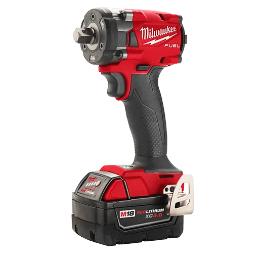 MILWAUKEE M18 FUEL 1/2" Compact Impact Wrench w/ Pin Detent Kit 2 MILWAUKEE M18 FUEL 1/2" Compact Impact Wrench w/ Pin Detent Kit - Image 2