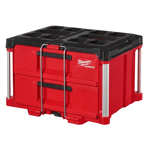 MILWAUKEE PACKOUT™ 2-Drawer Tool Box 1 Packout 2-Drawer Tool Box