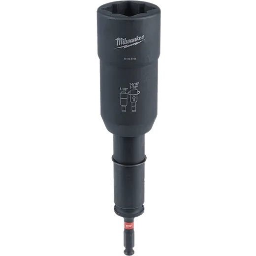 MILWAUKEE SHOCKWAVE Lineman's 3-in-1 Transmission Utility Socket 1 Transmission Utility Socket