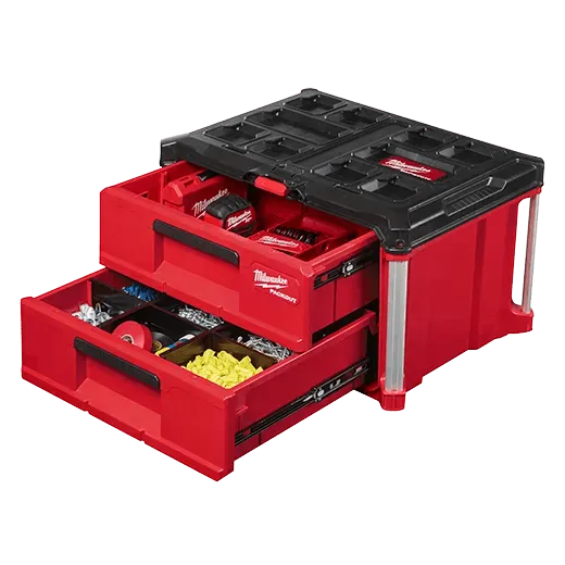MILWAUKEE PACKOUT™ 2-Drawer Tool Box 5 MILWAUKEE PACKOUT™ 2-Drawer Tool Box - Image 5