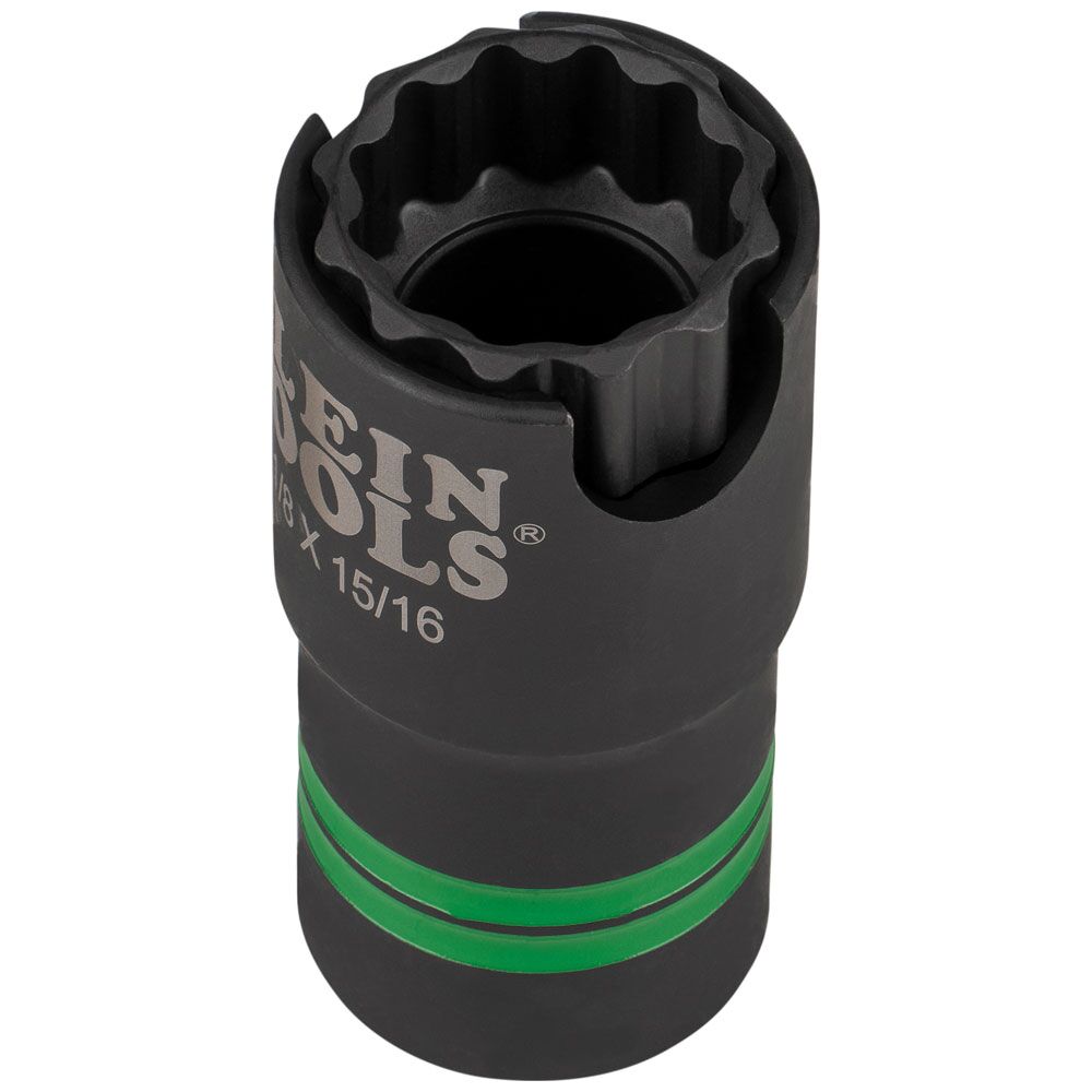 KLEIN TOOLS 2-in-1 Slotted Impact Socket Set, 12-Point, 6-Piece 3 KLEIN TOOLS 2-in-1 Slotted Impact Socket Set, 12-Point, 6-Piece - Image 3