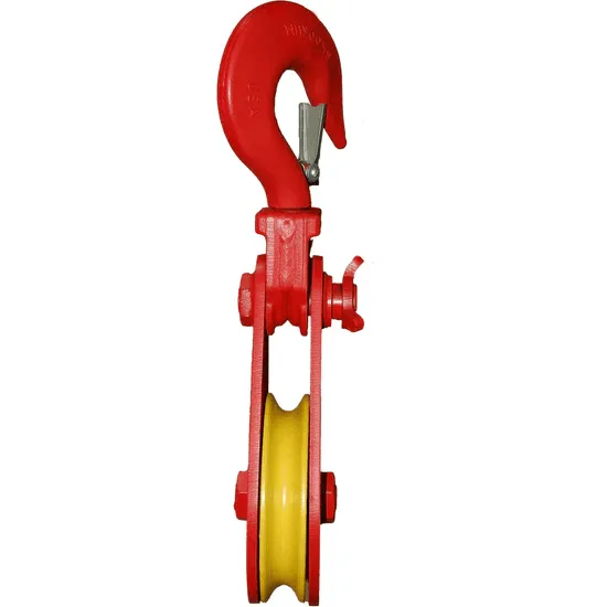 SKOOKUM Standard Snatch Block with Hook, 4 Ton 2 SKOOKUM Standard Snatch Block with Hook, 4 Ton - Image 2