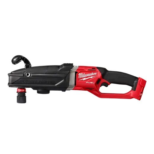 MILWAUKEE M18 FUEL SUPER HAWG Right Angle Drill w/QUIK-LOK 1 MIlwaukee Super Hawg Right Angle Drill