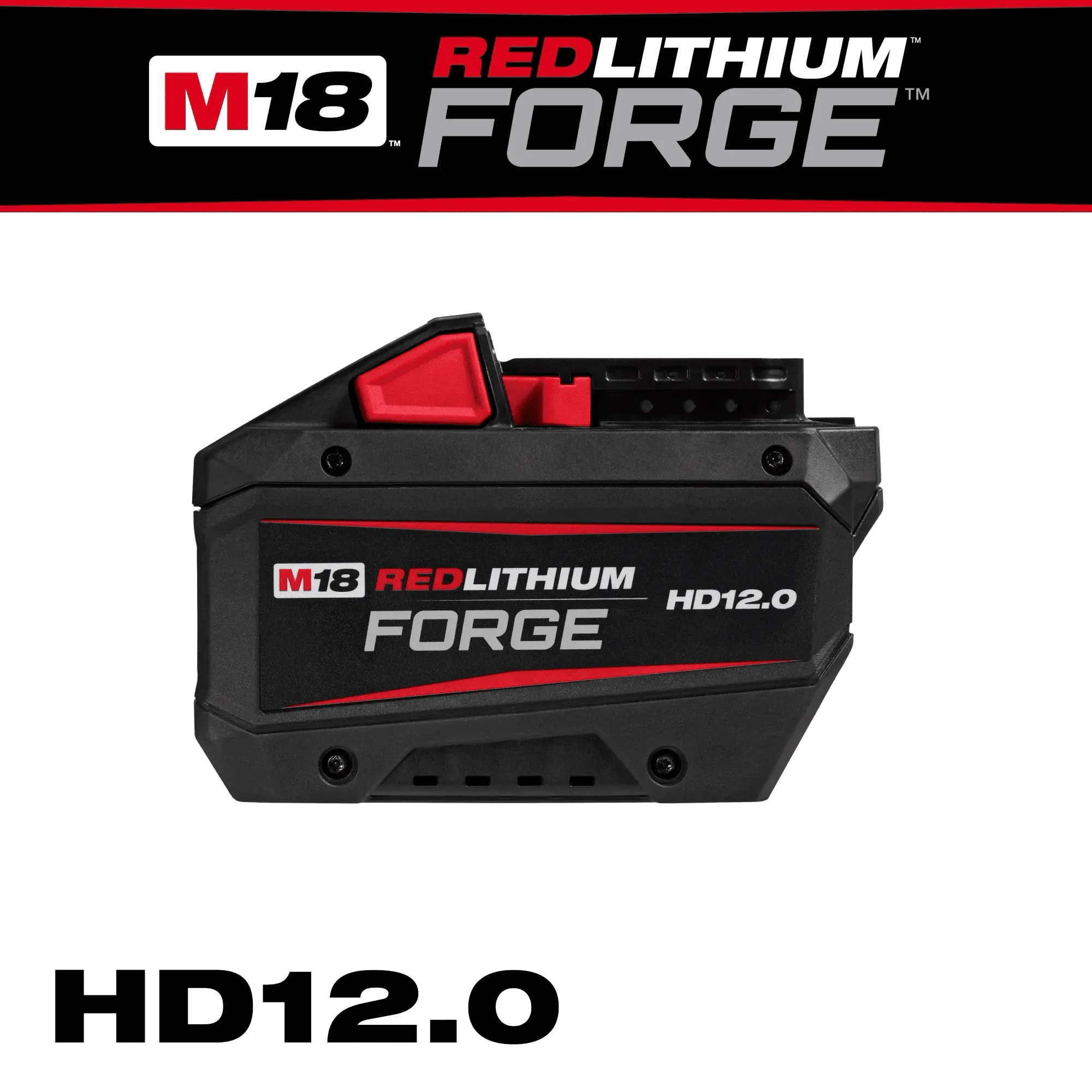 MILWAUKEE M18™ REDLITHIUM™ FORGE™ Battery Packs 1 Milwaukee Redlithium Forge Battery Pack