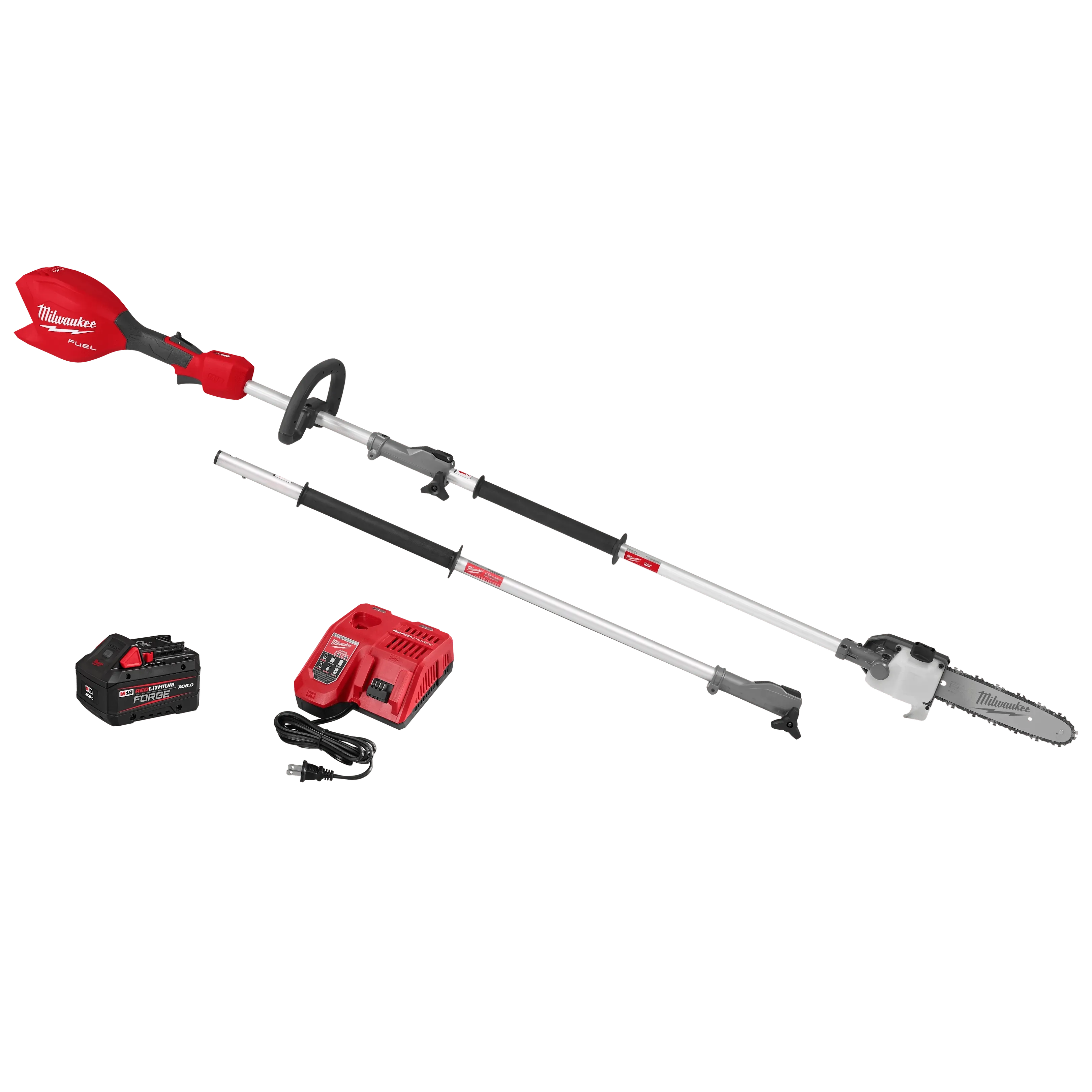 MILWAUKEE M18 FUEL Pole Saw w/ QUIK-LOK Kit 1 Pole Saw Kit