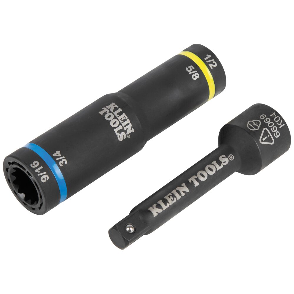 KLEIN TOOLS 4-in-1 Flip Quad Socket 1 KLEIN TOOLS 4-in-1 Flip Quad Socket