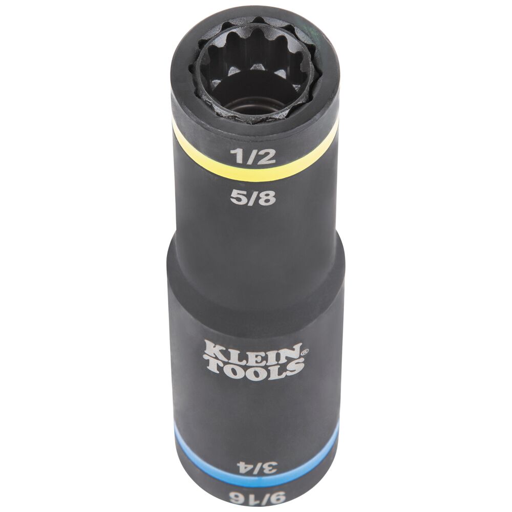 KLEIN TOOLS 4-in-1 Flip Quad Socket 3 KLEIN TOOLS 4-in-1 Flip Quad Socket - Image 3