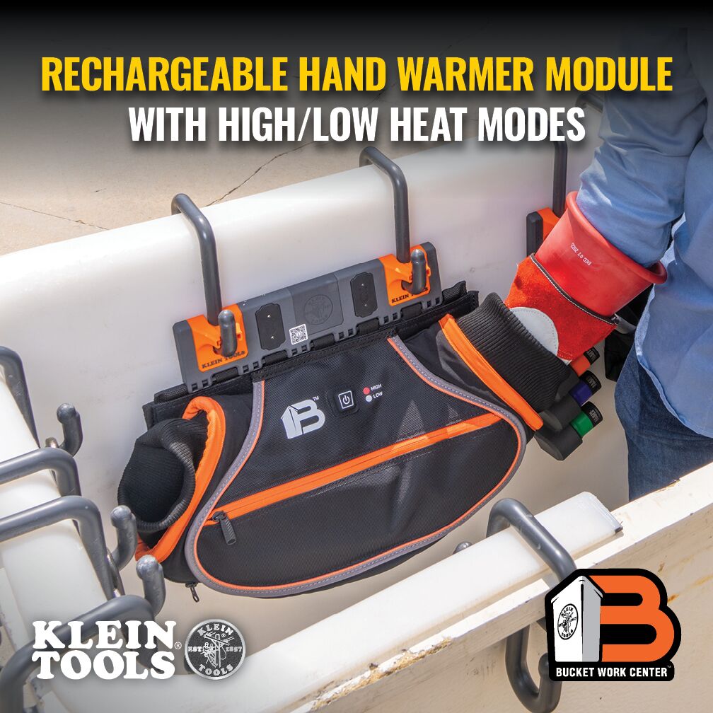 KLEIN TOOLS Hand Warmer Module, Rail and S-Hook 5 KLEIN TOOLS Hand Warmer Module, Rail and S-Hook - Image 5