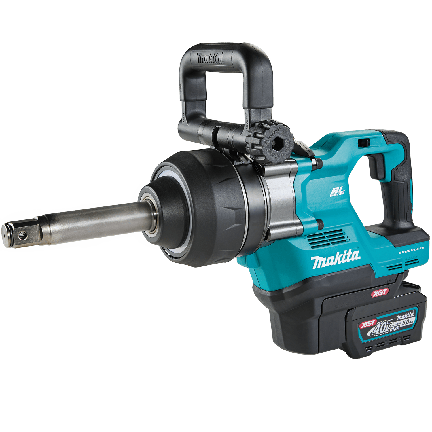 MAKITA 40V Max XGT Brushless Cordless 4-Sp. High-torque 1" Sq. Drive D-Handle Impact Wrench Kit 2 MAKITA 40V Max XGT Brushless Cordless 4-Sp. High-torque 1" Sq. Drive D-Handle Impact Wrench Kit - Image 2