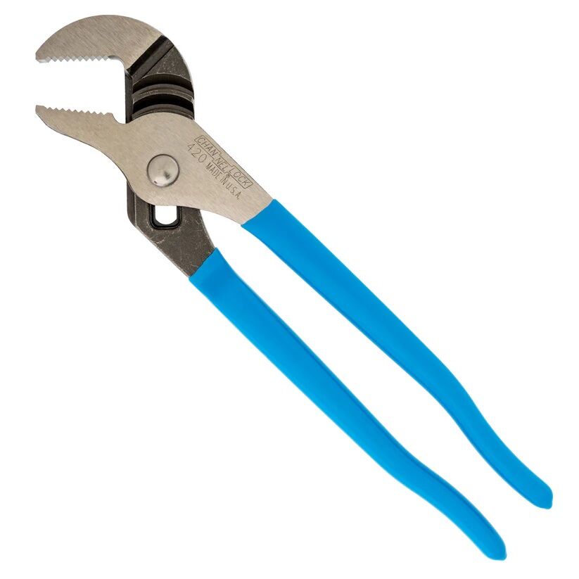 CHANNELLOCK 9.5-Inch Straight Jaw Tongue & Groove Pliers 1 CHANNELLOCK 9.5-Inch Straight Jaw Tongue & Groove Pliers