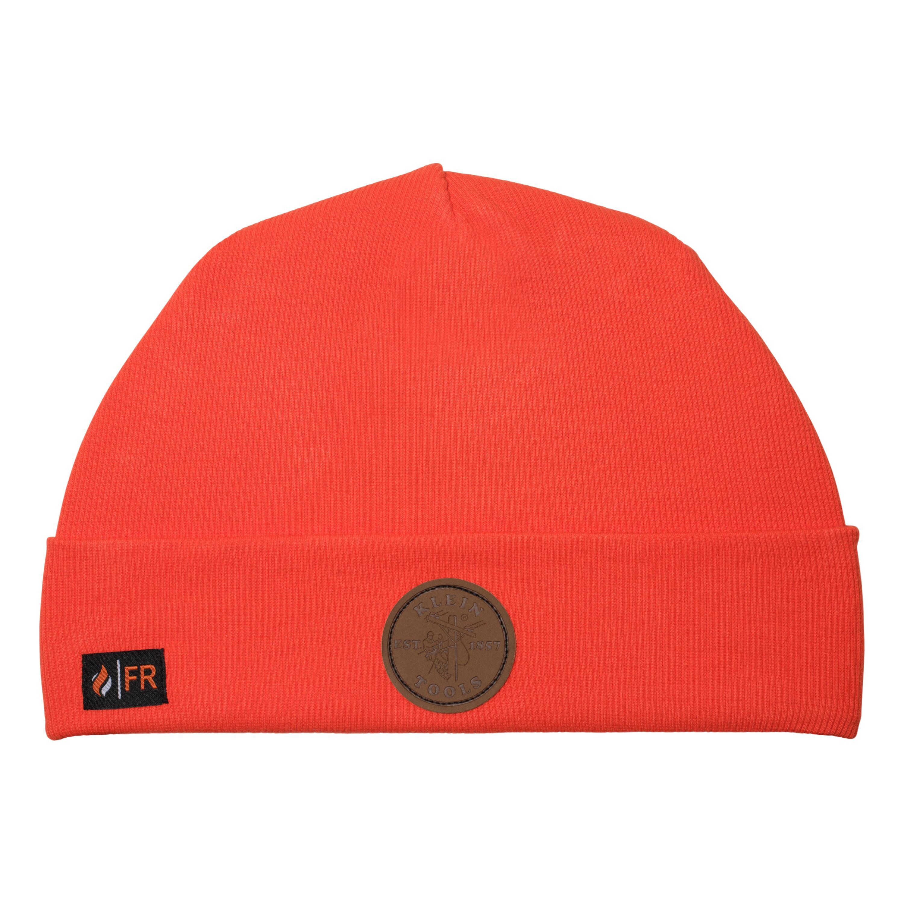 KLEIN TOOLS Flame-Resistant Hi-Vis Winter Beanie 1 FR Winter Beanie