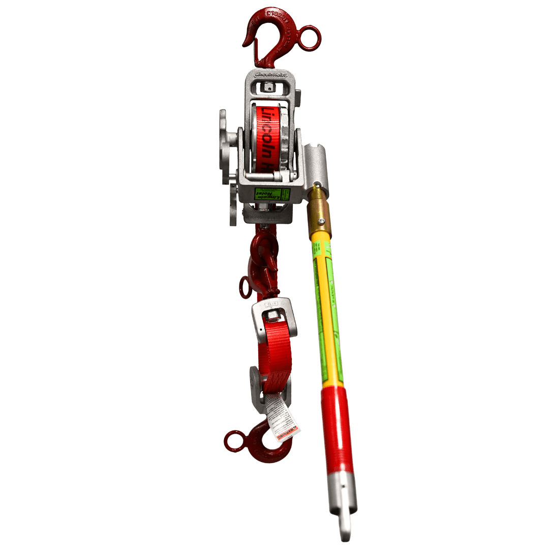 LINCOLN HOIST Small Frame 1-1/2 Ton Strap Hoist 2 LINCOLN HOIST Small Frame 1-1/2 Ton Strap Hoist - Image 2