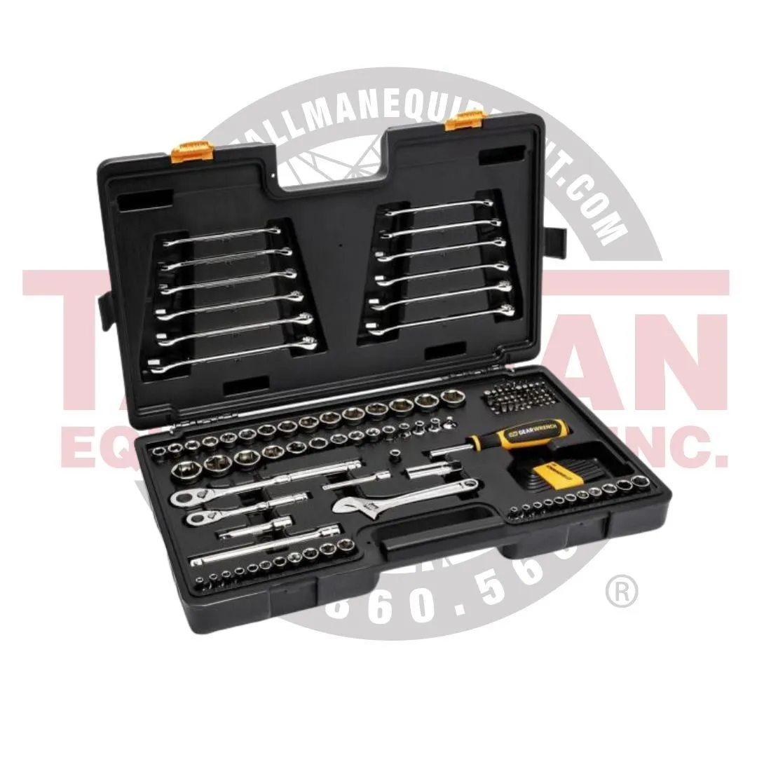 GEARWRENCH 138 Piece 1/4" & 3/8" Drive Professional Tool Set 1 Professional Tool Set