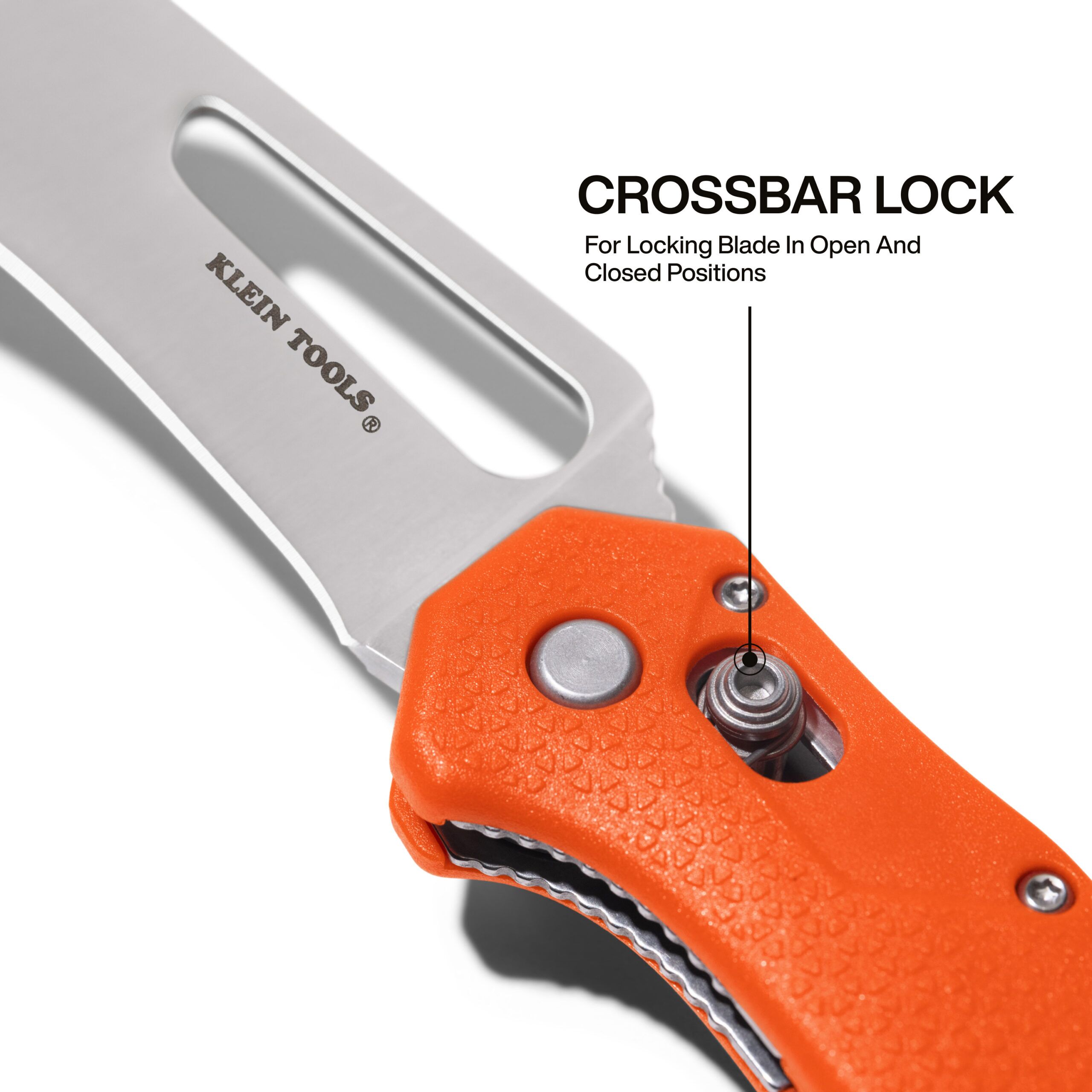 KLEIN TOOLS Pocket Knife, Cable Skinning, Hawkbill Blade 3 KLEIN TOOLS Pocket Knife, Cable Skinning, Hawkbill Blade - Image 3