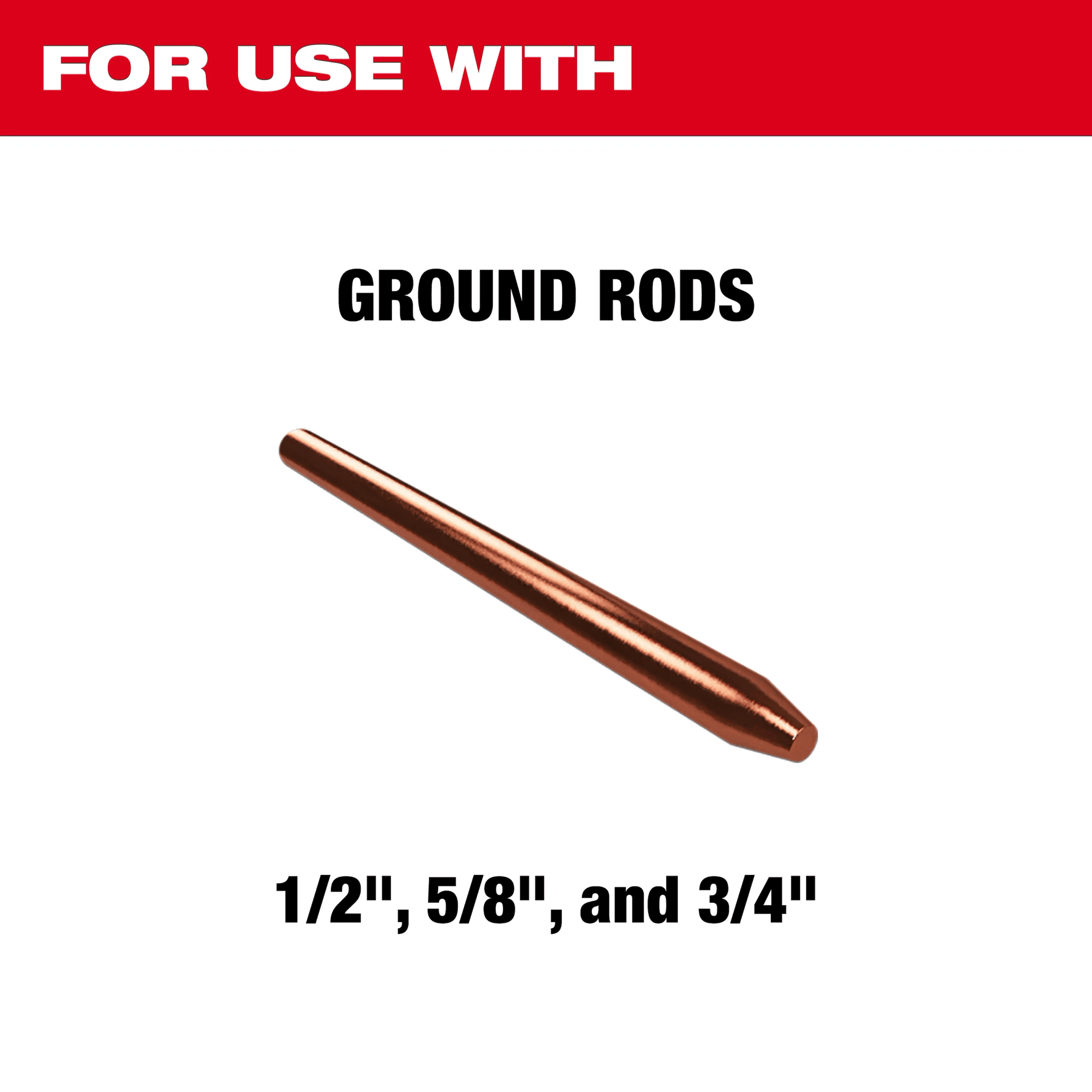 MILWAUKEE SDS Max Side Load Ground Rod Driver 3 MILWAUKEE SDS Max Side Load Ground Rod Driver - Image 3