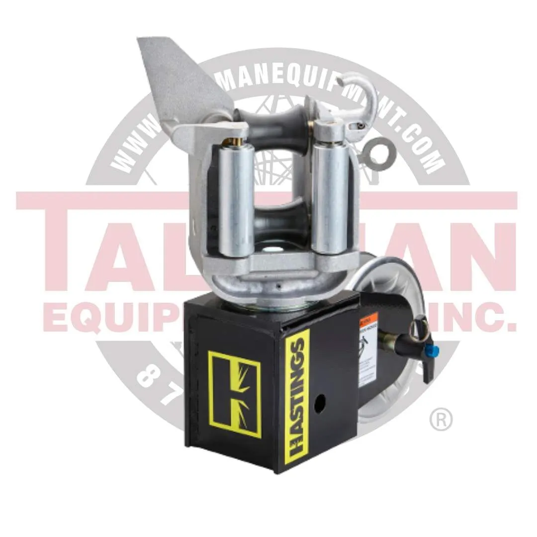HASTINGS FIBERGLASS Square Jib Adapter w/Swivel Conductor Holder and Sheave Combo 1 Hastings Fiberglass Square Jib Adapter