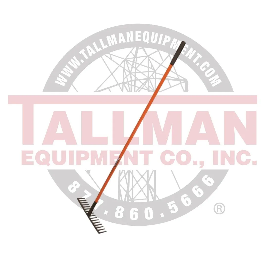 HISCO Fiberglass Handle Rock Rakes 2 rock rake