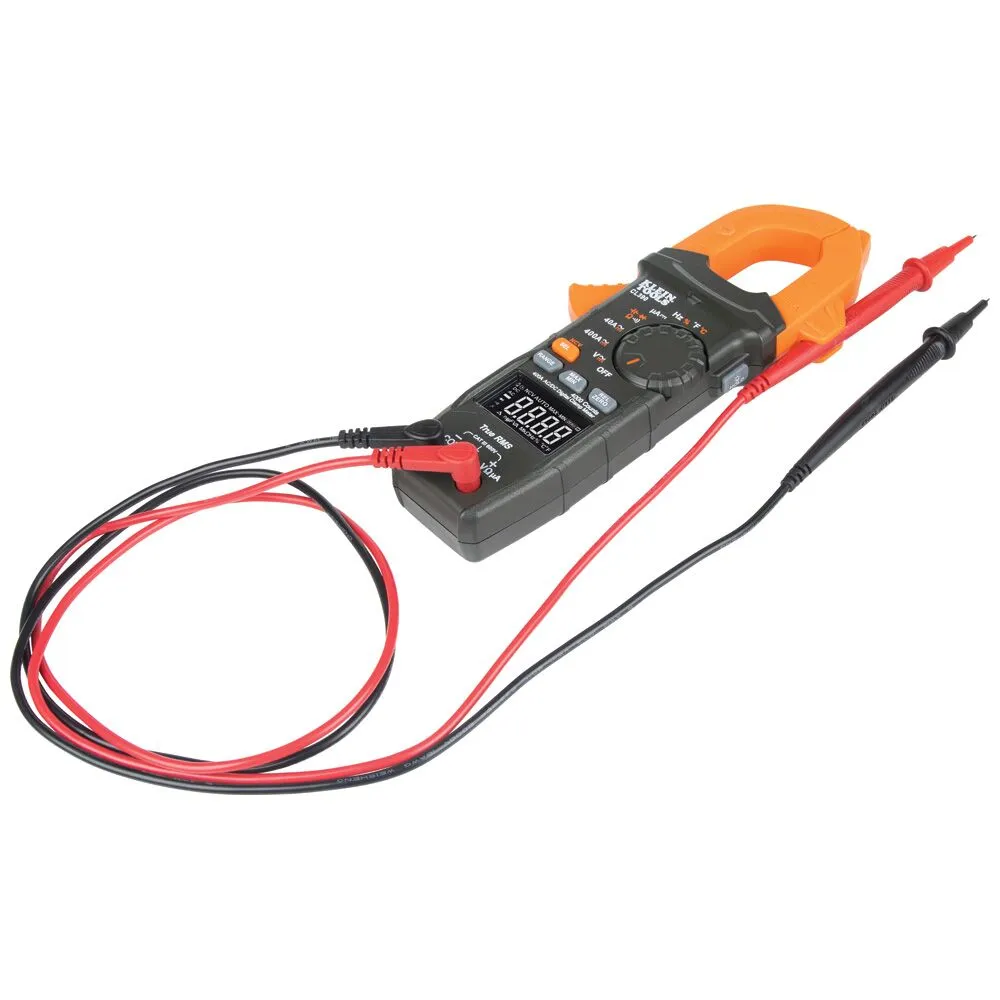 KLEIN TOOLS AC/DC Digital Clamp Meter, TRMS Auto-Ranging 400 Amp 2 KLEIN TOOLS AC/DC Digital Clamp Meter, TRMS Auto-Ranging 400 Amp - Image 2