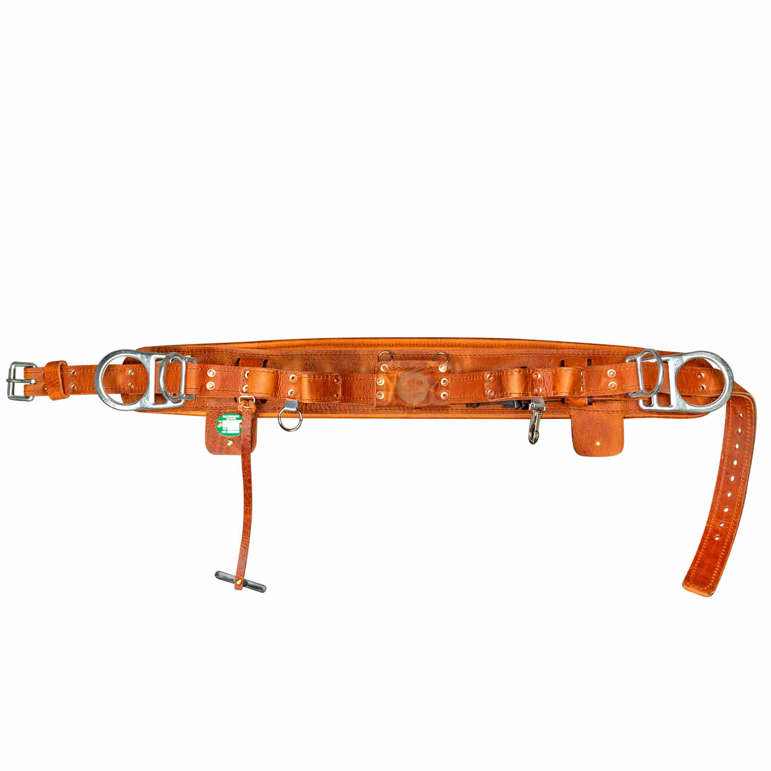 BUCKINGHAM Adjustable In-Line 4 D-Ring Body Belt 2 BUCKINGHAM Adjustable In-Line 4 D-Ring Body Belt - Image 2