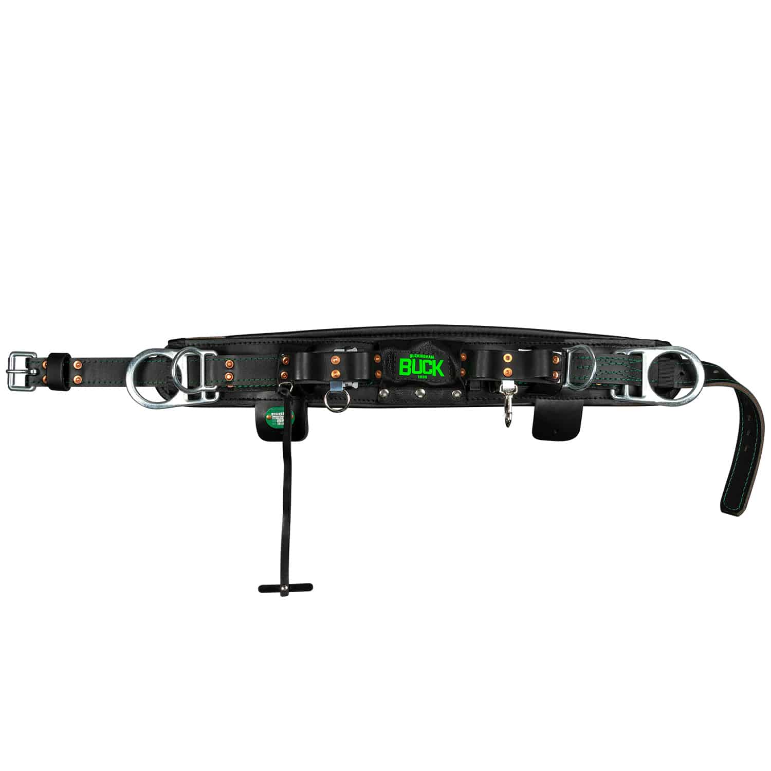 BUCKINGHAM Adjustable In-Line 4 D-Ring Body Belt 6 BUCKINGHAM Adjustable In-Line 4 D-Ring Body Belt - Image 6