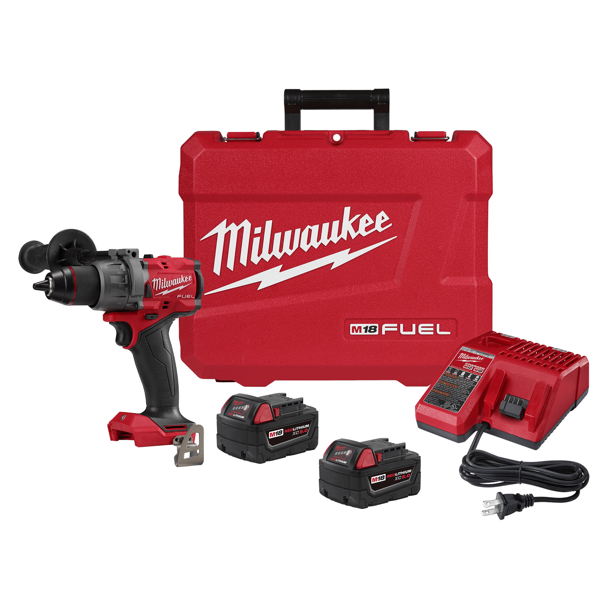 Milwaukee M18 FUEL™ ½" HAMMER DRILL/DRIVER KIT 1 Milwaukee Hammer Drill/Driver