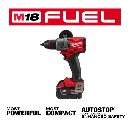 Milwaukee M18 FUEL™ ½" HAMMER DRILL/DRIVER KIT 2 Milwaukee M18 FUEL™ ½" HAMMER DRILL/DRIVER KIT - Image 2