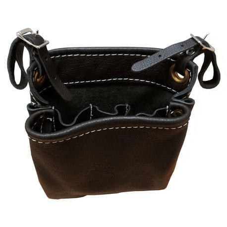 LEATHER NUT POUCHES WITH INSIDE POCKETS 1 Tool and Nut Pouch