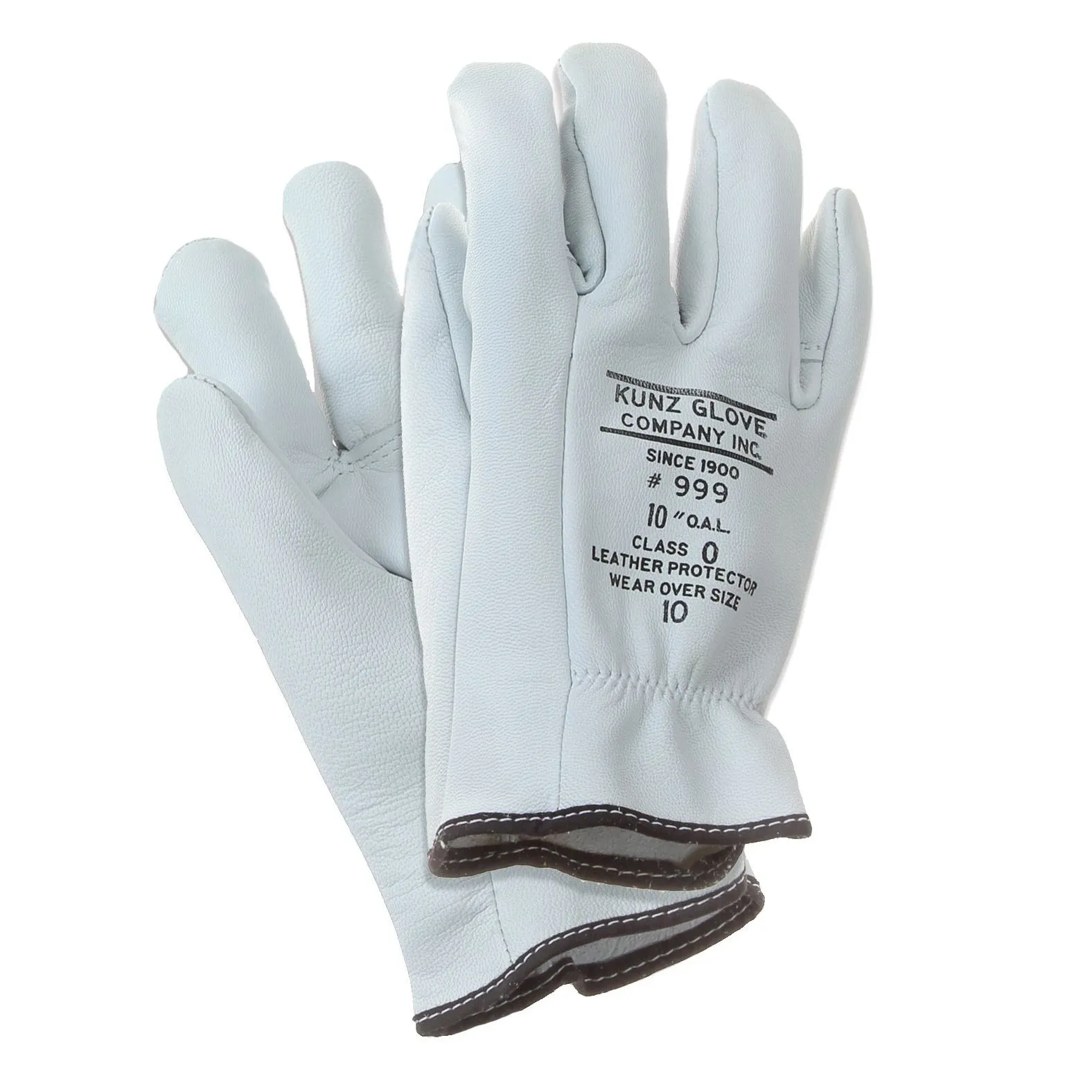 KUNZ GLOVE CO. CLASS "0" SECONDARY PROTECTORS 1 Low Voltage Protectors