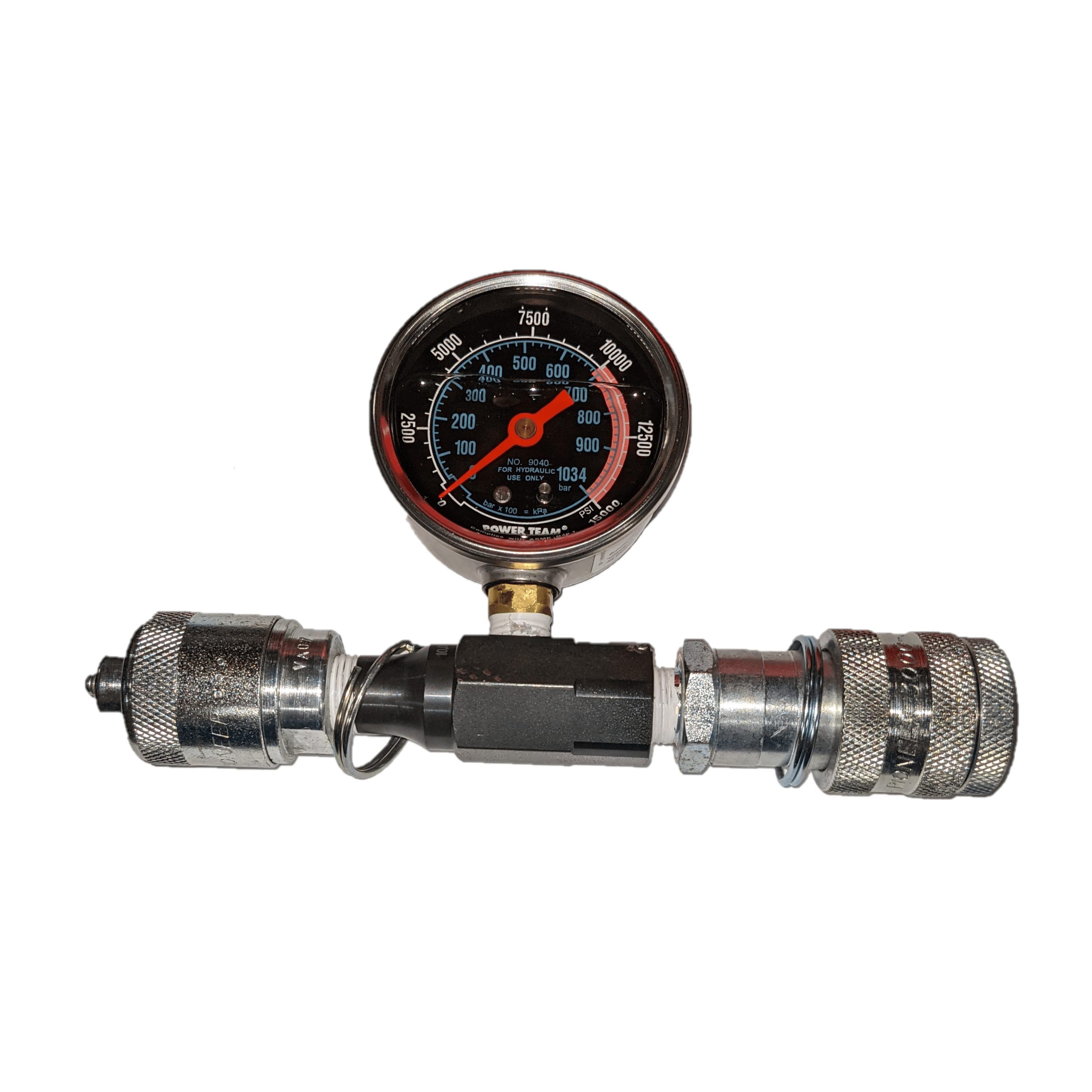 In-Line Gauge for 10000 PSI Pump Press 1 in-line gauge