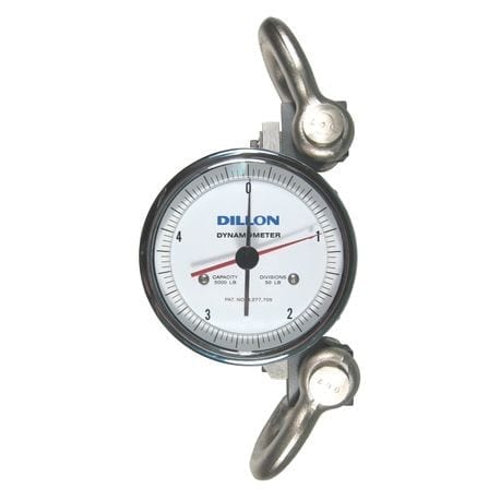 DILLON 5" DIAL ANALOG DYNAMOMETER 1 Dillon Analog dynamometer