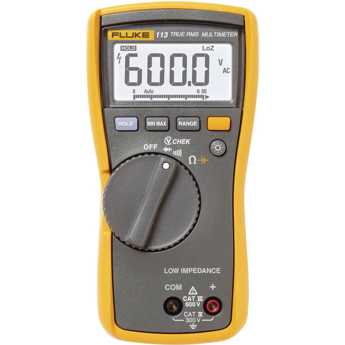 FLUKE 113 Digital Multimeter, True RMS 1 Fluke Digital Multimeter