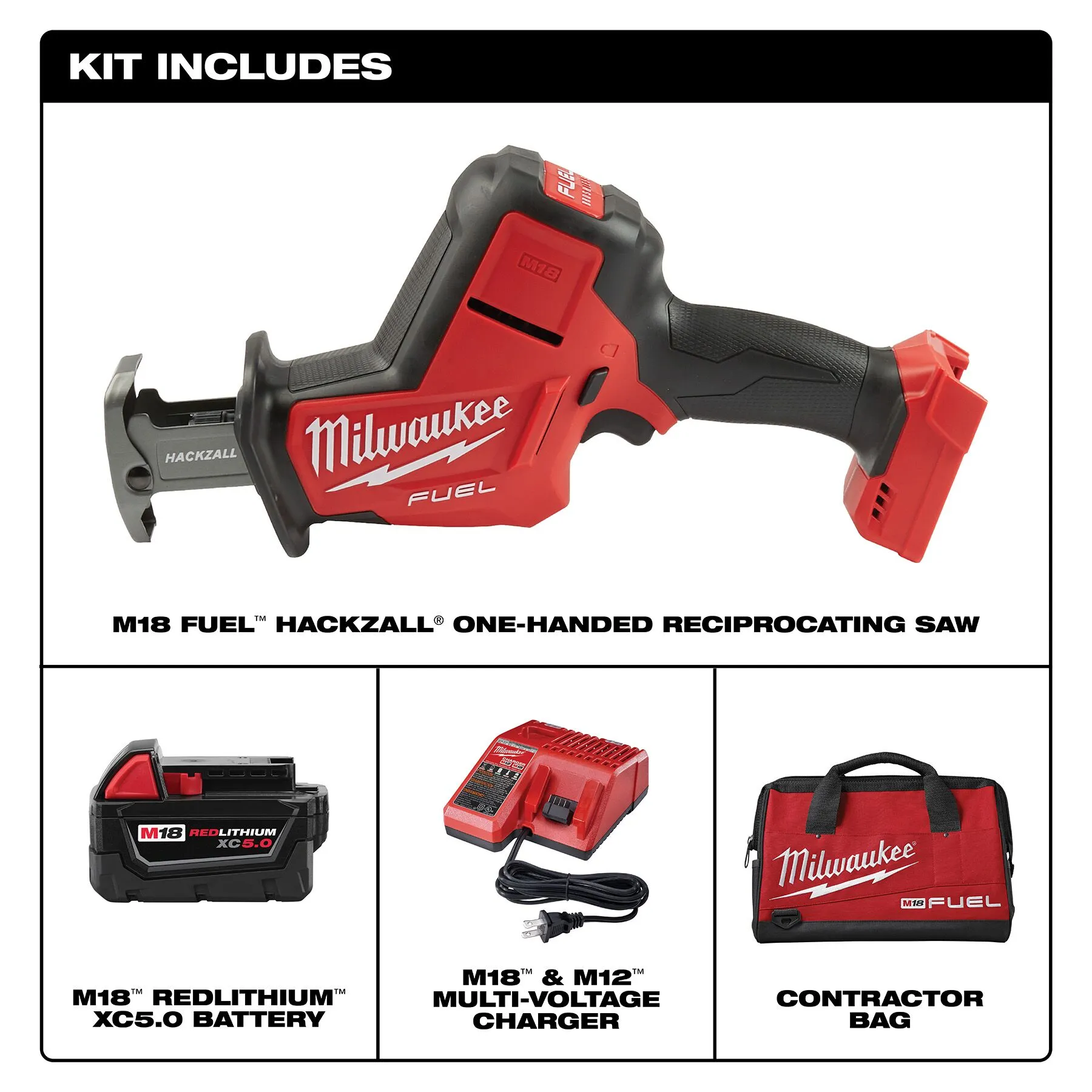 MILWAUKEE M18 FUEL Hackzall Kit 3 MILWAUKEE M18 FUEL Hackzall Kit - Image 3