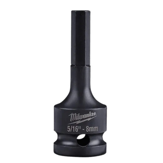 MILWAUKEE Shockwave Lineman's Hex Bit Sockets 1 Hex Bit Socket