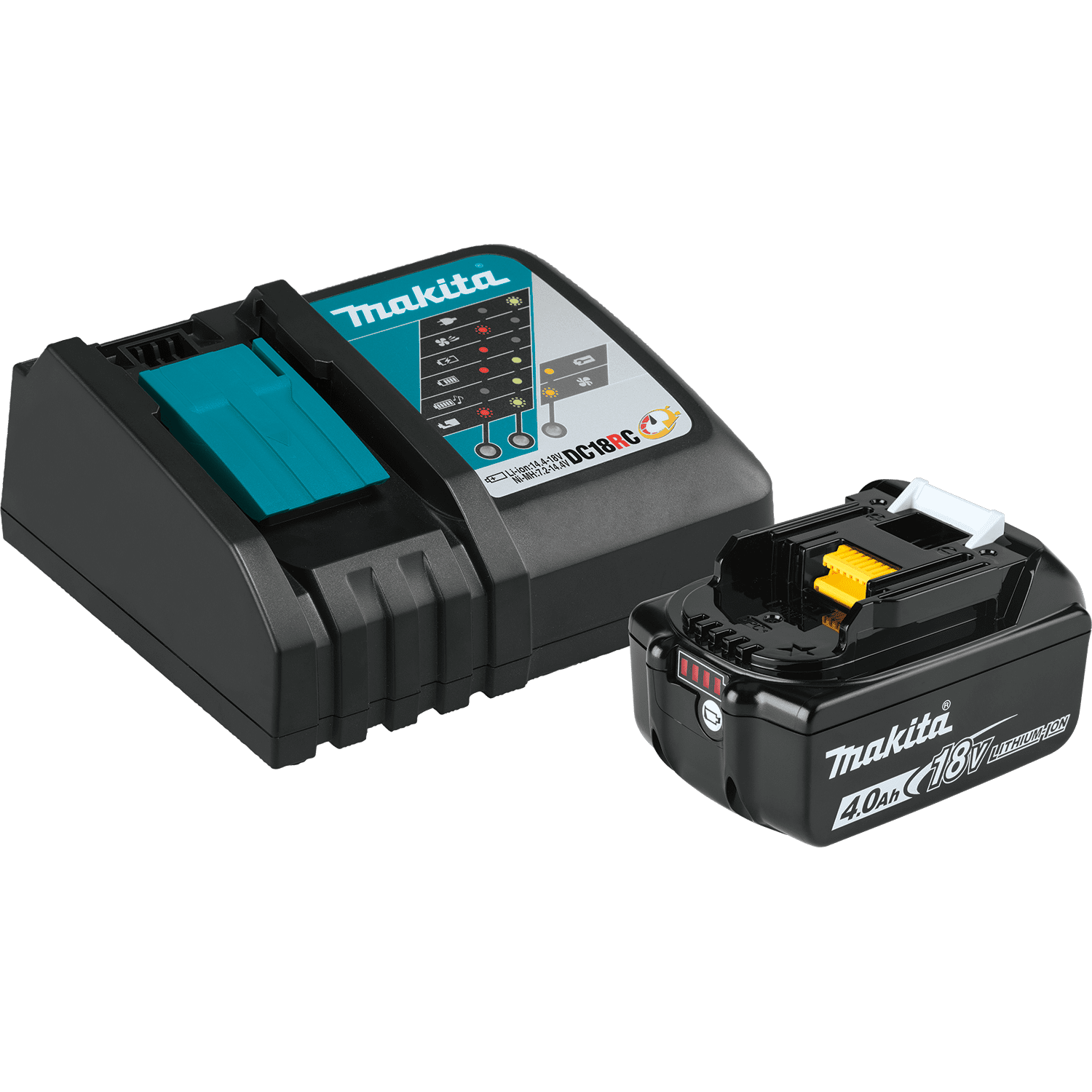 MAKITA 18V LXT Lithium-Ion Battery and Charger Starter Pack (4.0Ah) 1 MAKITA 18V LXT Lithium-Ion Battery and Charger Starter Pack (4.0Ah)
