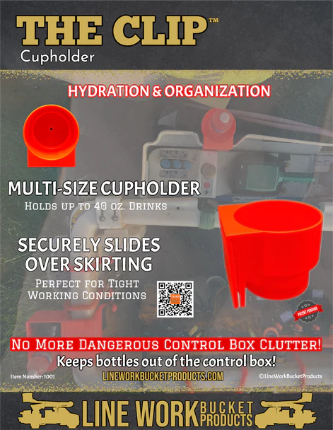 LINE WORK BUCKET PRODUCTS The Clip Cup Holder 3 LINE WORK BUCKET PRODUCTS The Clip Cup Holder - Image 3