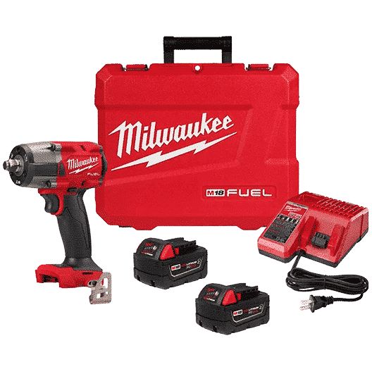 MILWAUKEE M18 FUEL™ 1/2" Mid-Torque Impact Wrench w/ Friction Ring Kit 1 Impact Wrench